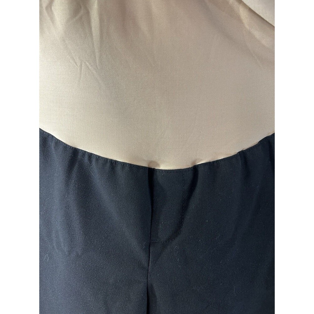 Duo Maternity Pull-On Dress Pants Over-Belly Panel Stretch Pockets M 28" - Picture 4 of 6
